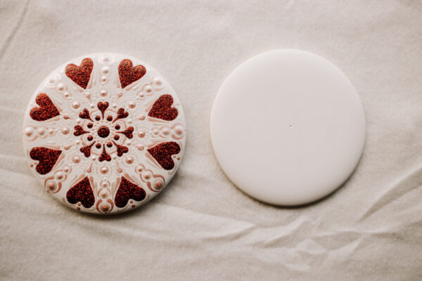 Flad disk 12 cm - Billede 3